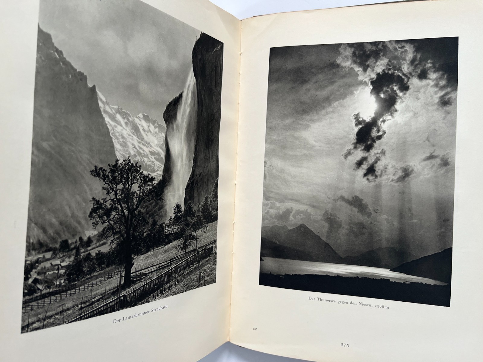 1926 THE ALPS Die Alpen Alpine Photography Hans Schmithals, German Wasmuth