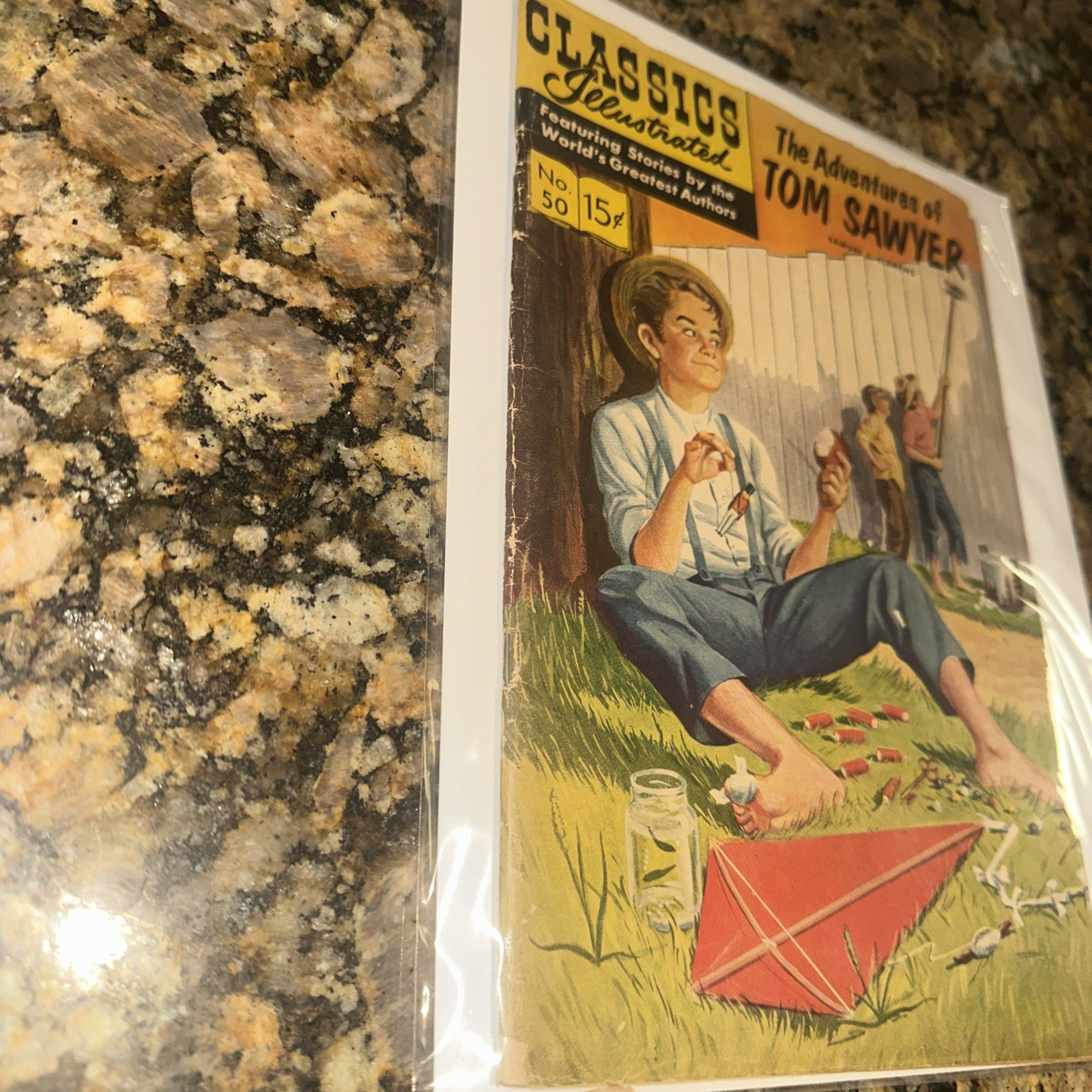Classics Illustrated David Copperfield, The Adventures Of Tom Sawyer.
