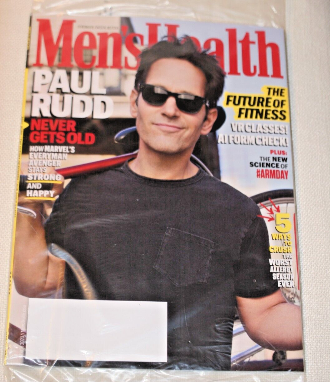 Mens Health Magazine March 2023 Paul Rudd Future Of Fitness Crush The Allergy
