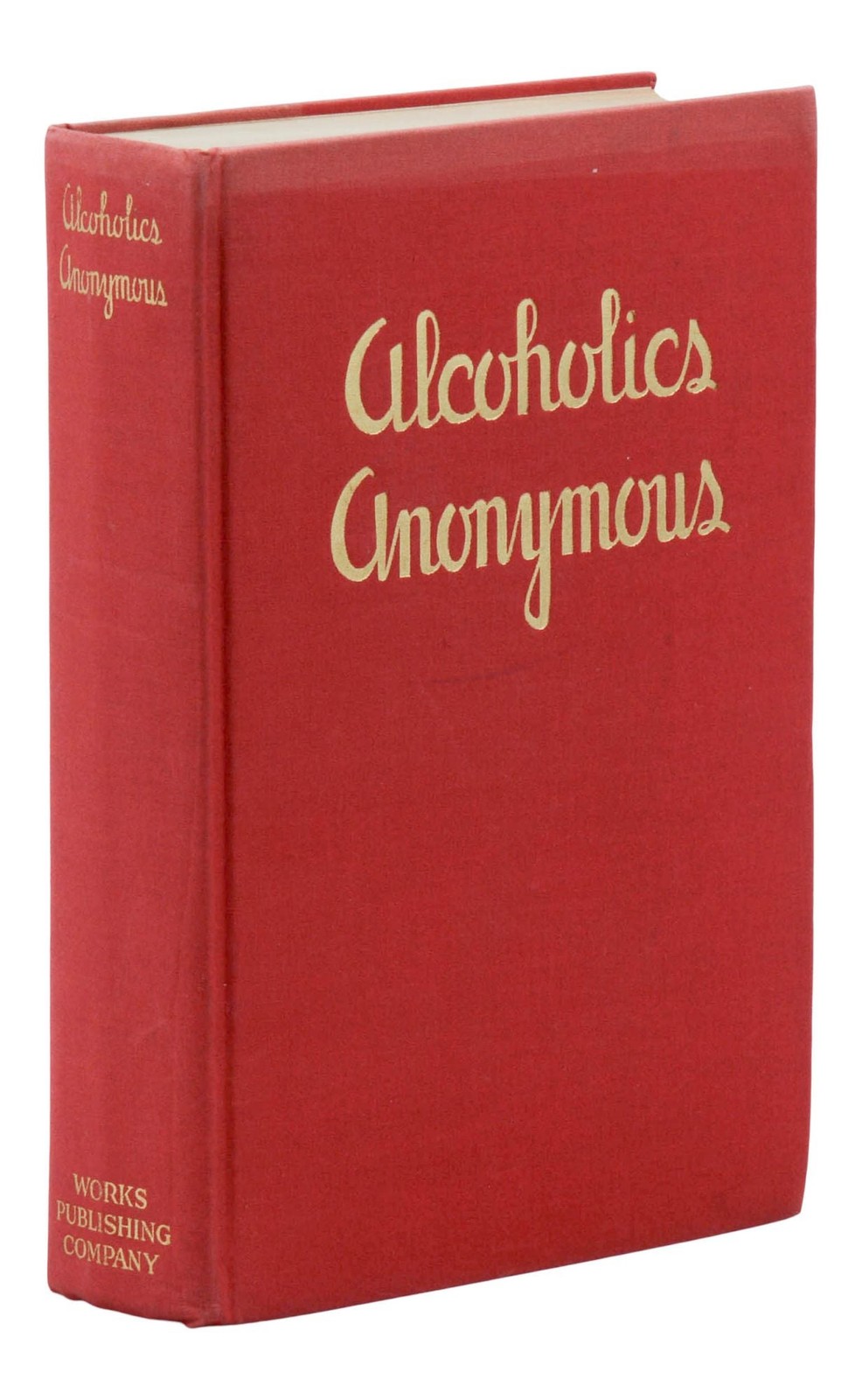 Alcoholics Anonymous ~ BILL WILSON ~ First Edition ~ 1st ~ 1939 ~ AA Big Book
