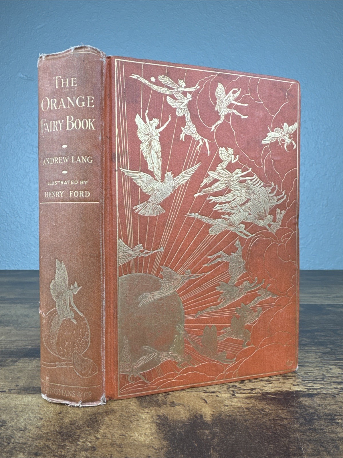THE ORANGE FAIRY BOOK BY ANDREW LANG 1906 1ST ED H.J. FORD~MAGIC/GIANTS/MERMAIDS