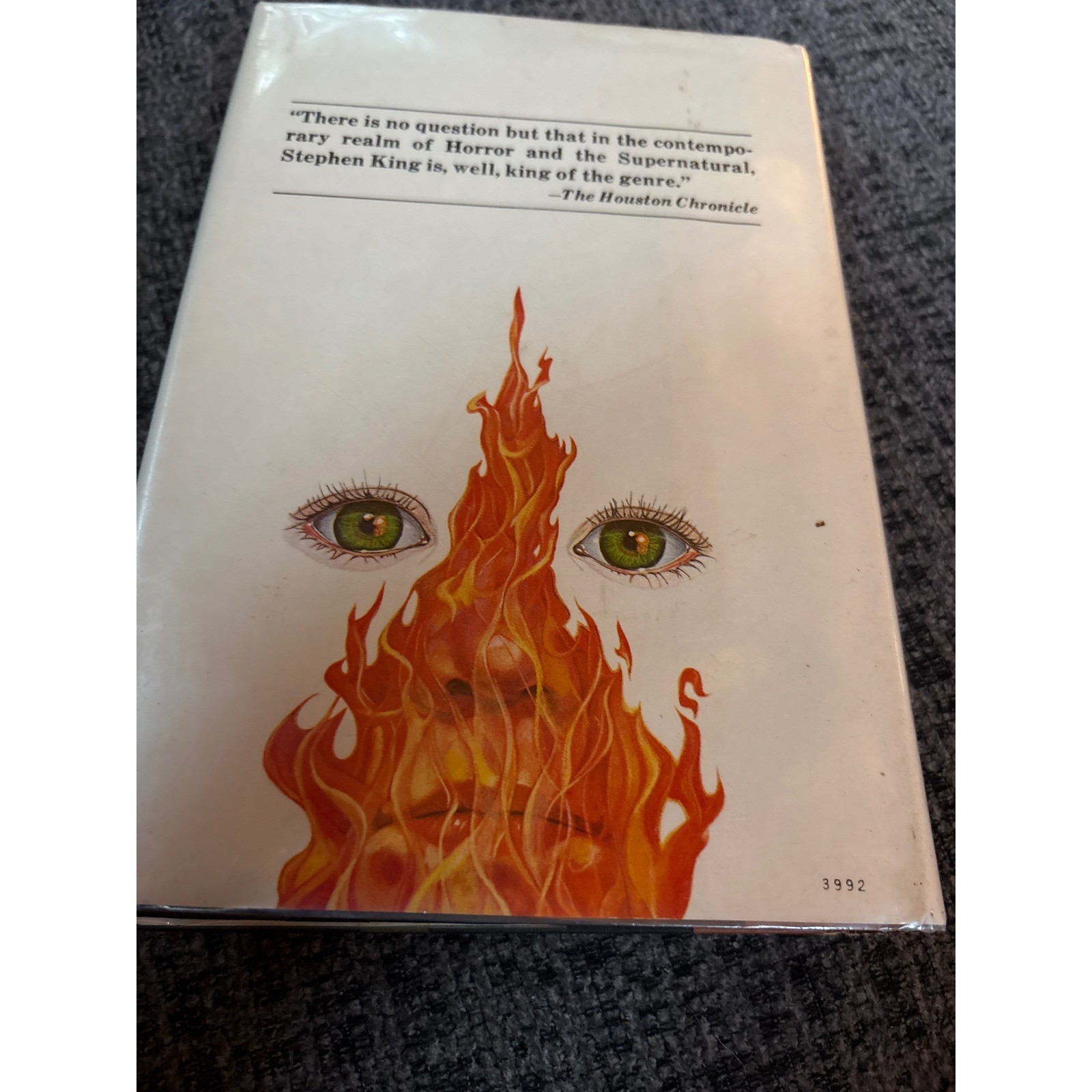 Stephen King Firestarter Hardcover 1980 Book Club Edition Viking Press Horror