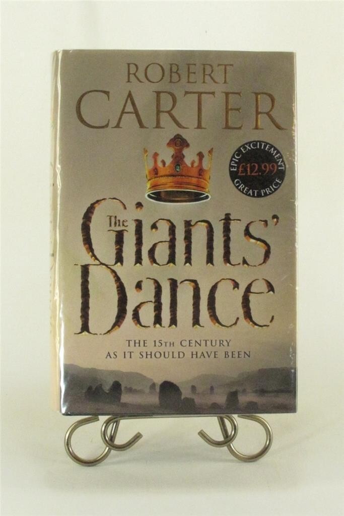 The Giants Dance by Robert Carter SIGNED First Edition First Printing UK