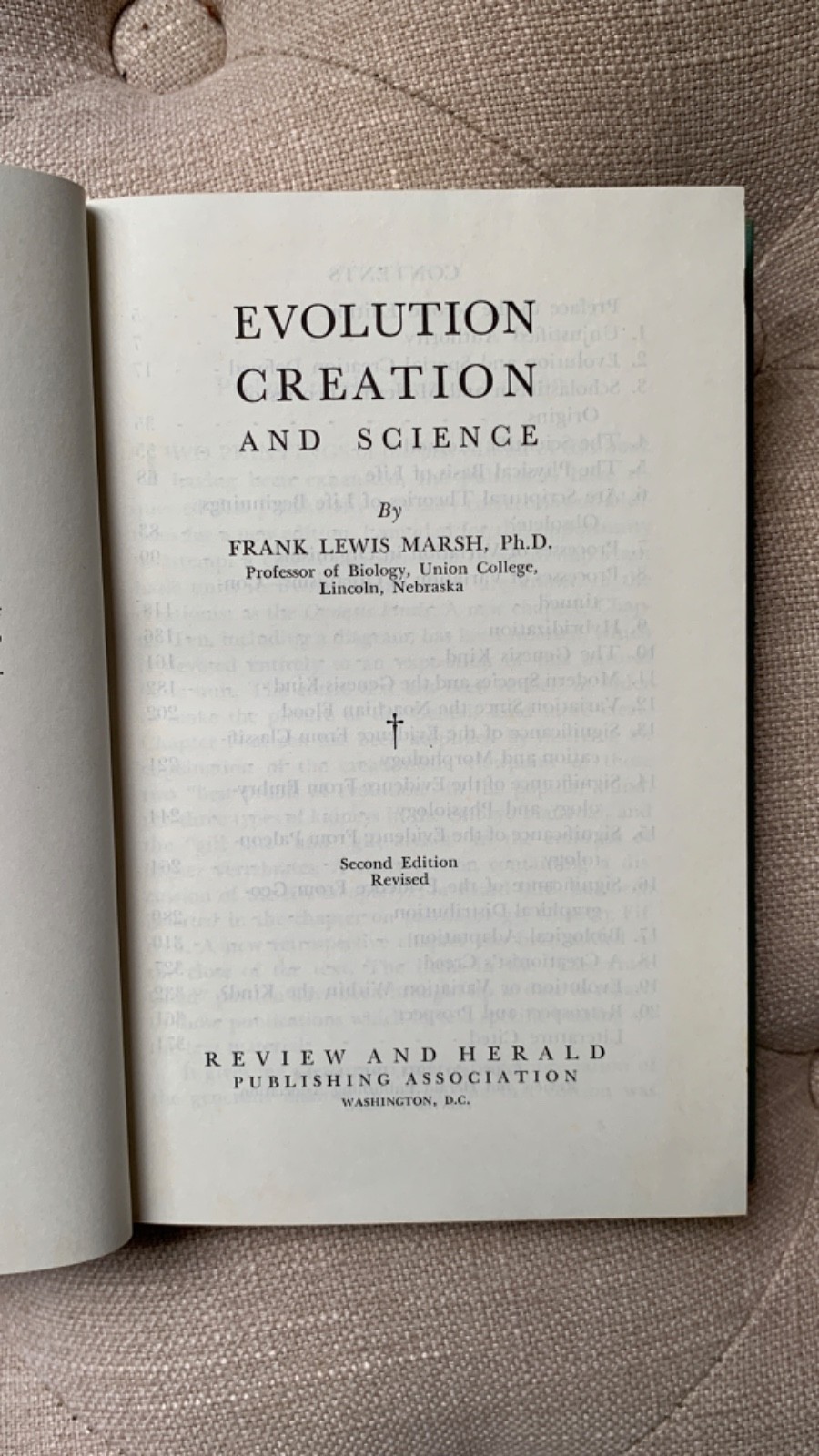 1917 2nd Ed. – Evolution Creation And Science By Frank Lewis Marsh