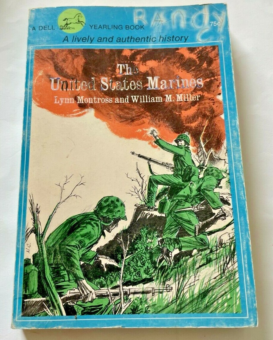 1967 The United States Marines Lynn Montross William M. Miller Dell Paperback