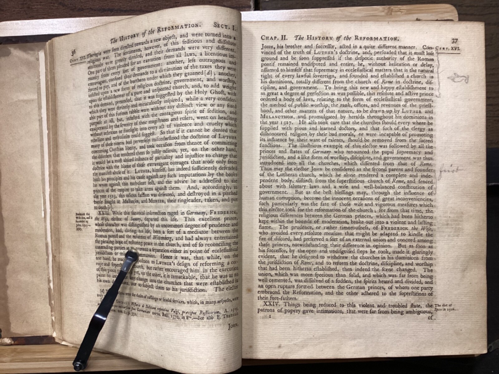 1765 An Ecclesiastical History, in Two Parts, by John Lawrence Mosheim