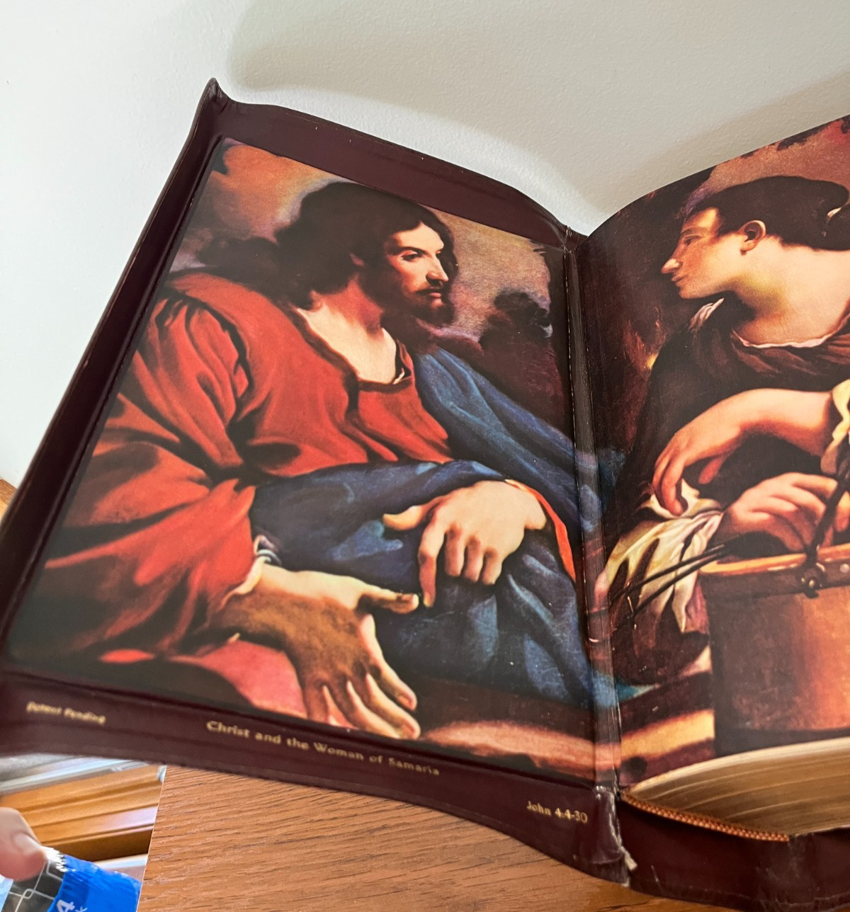 Vintage Family Heritage Bible 1955 King James Illustrated Red Letter Edition NEW