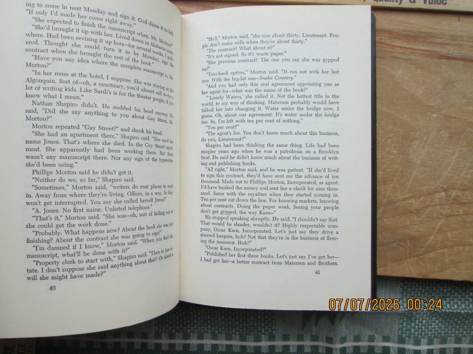 write Murder Down – Richard Lockridge 1972