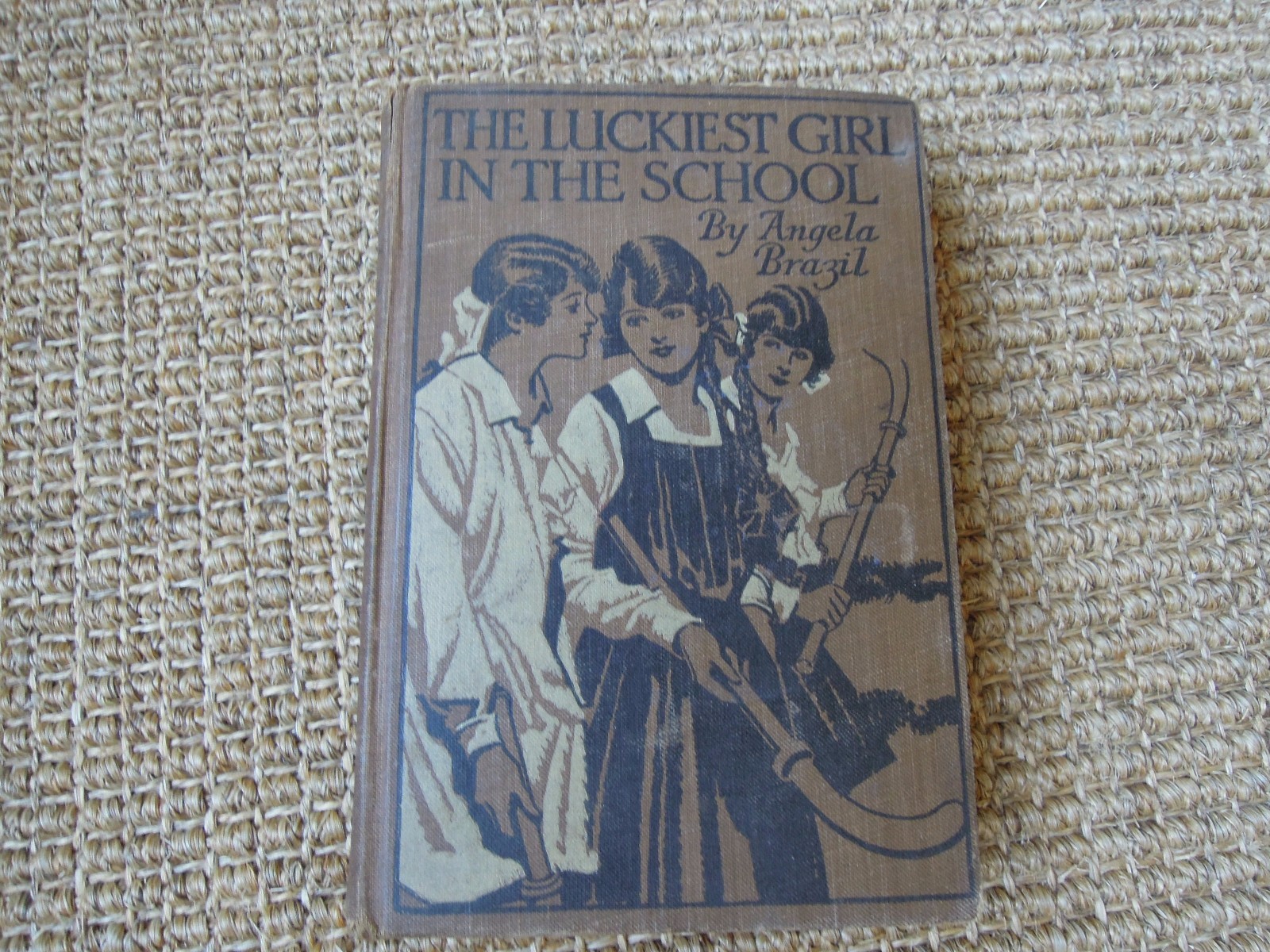 The Luckiest Girl in the School by Angela Brazil, 1922 (T)