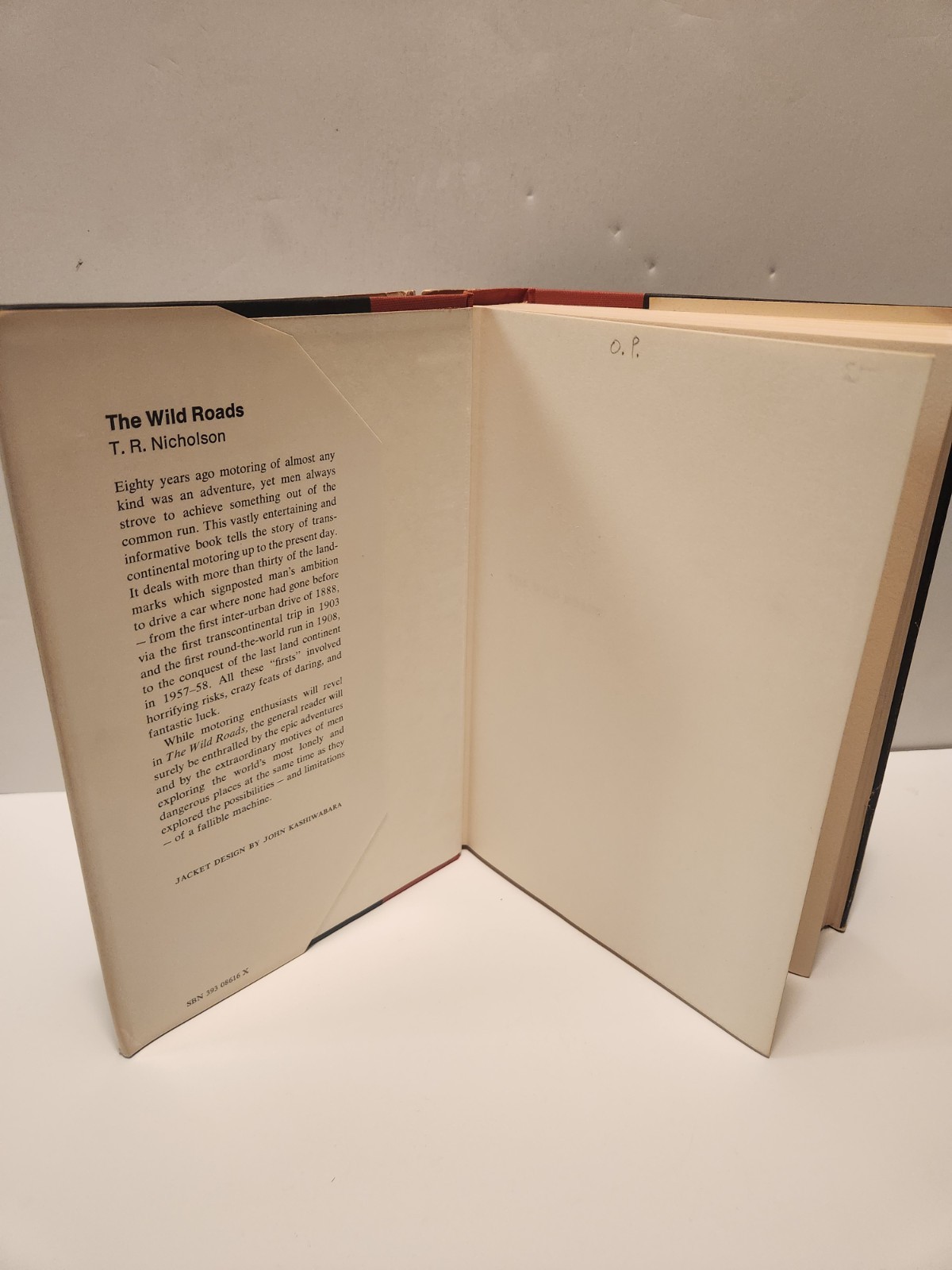 The Wild Roads TR Nicholson First Edition 1969 HCDJ Motoring Norton Ships Free