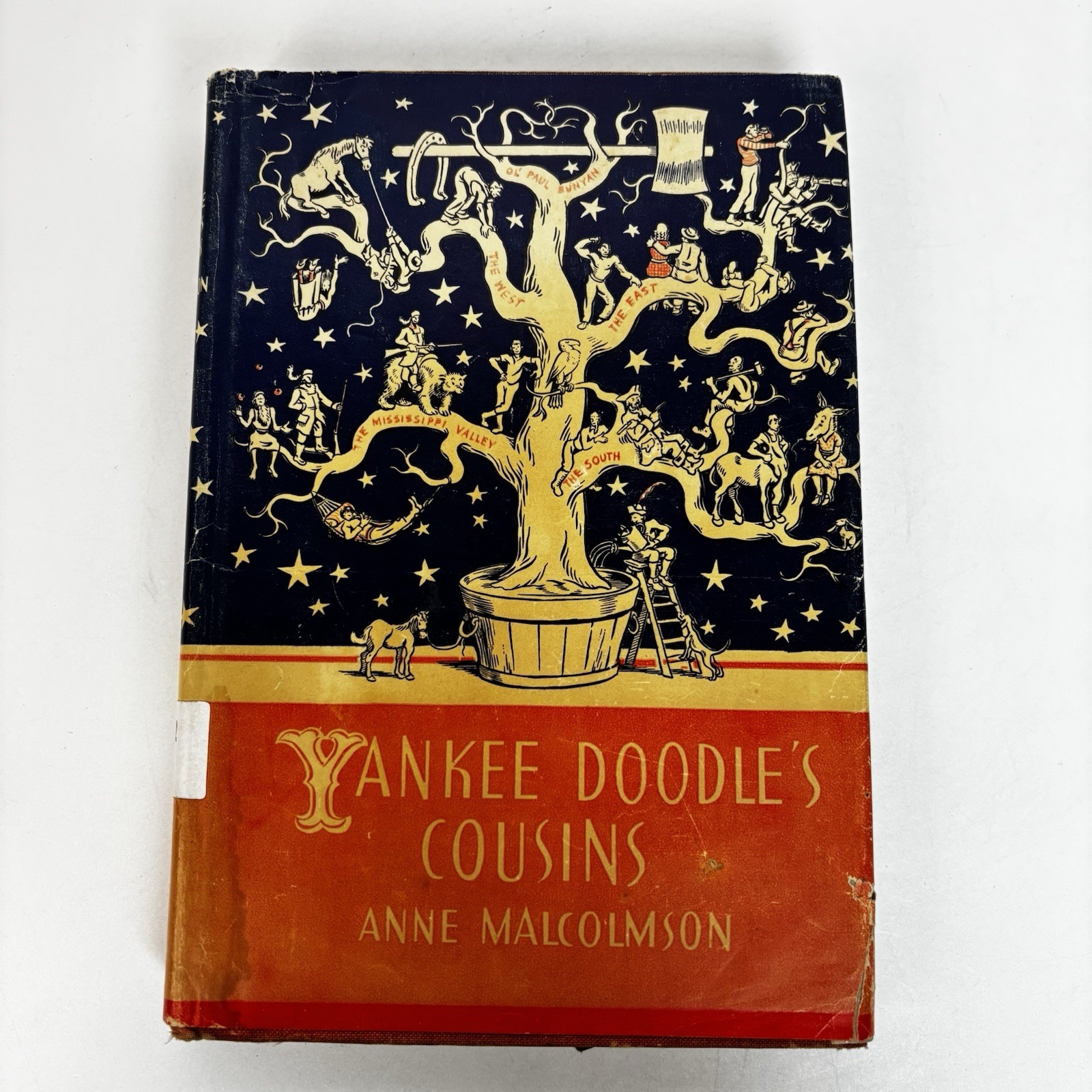 Yankee Doodle’s Cousins by Anne Malcolmson 1941 Robert McCloskey Illustrated 1V