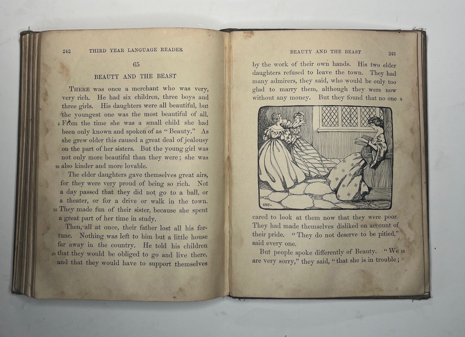 Third Year Language Reader, Baker,Carpenter, andBrooks, 1900, Vintage