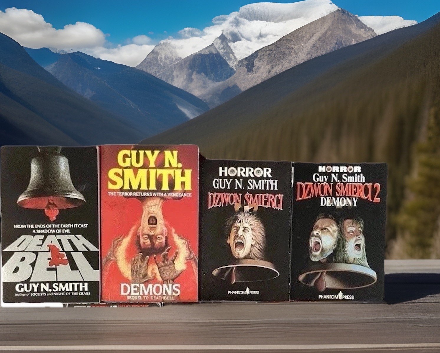Guy N Smith Deathbell & Demons Collection! Eng+Polish 80s Paperbacks From Hell
