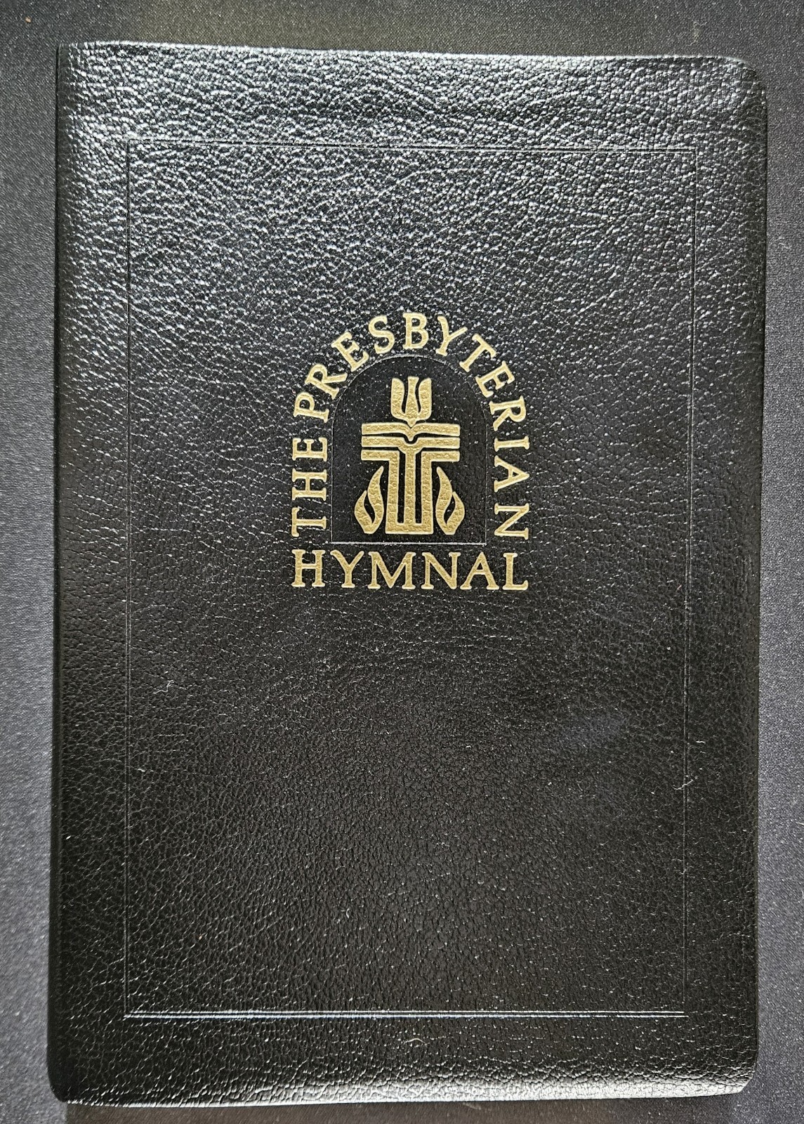 The Presbyterian Hymnal – Gilded Pages – Ribbon Markers – Black Bonded Leather