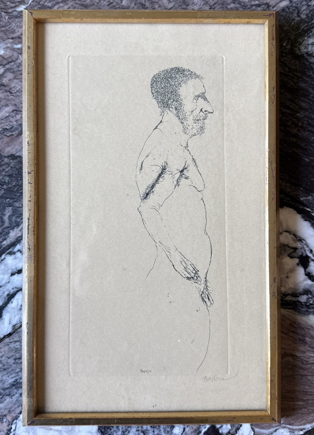 Leonard Nathan / Matchmaker’s Lament And Other Astonishments W/L. Baskin print
