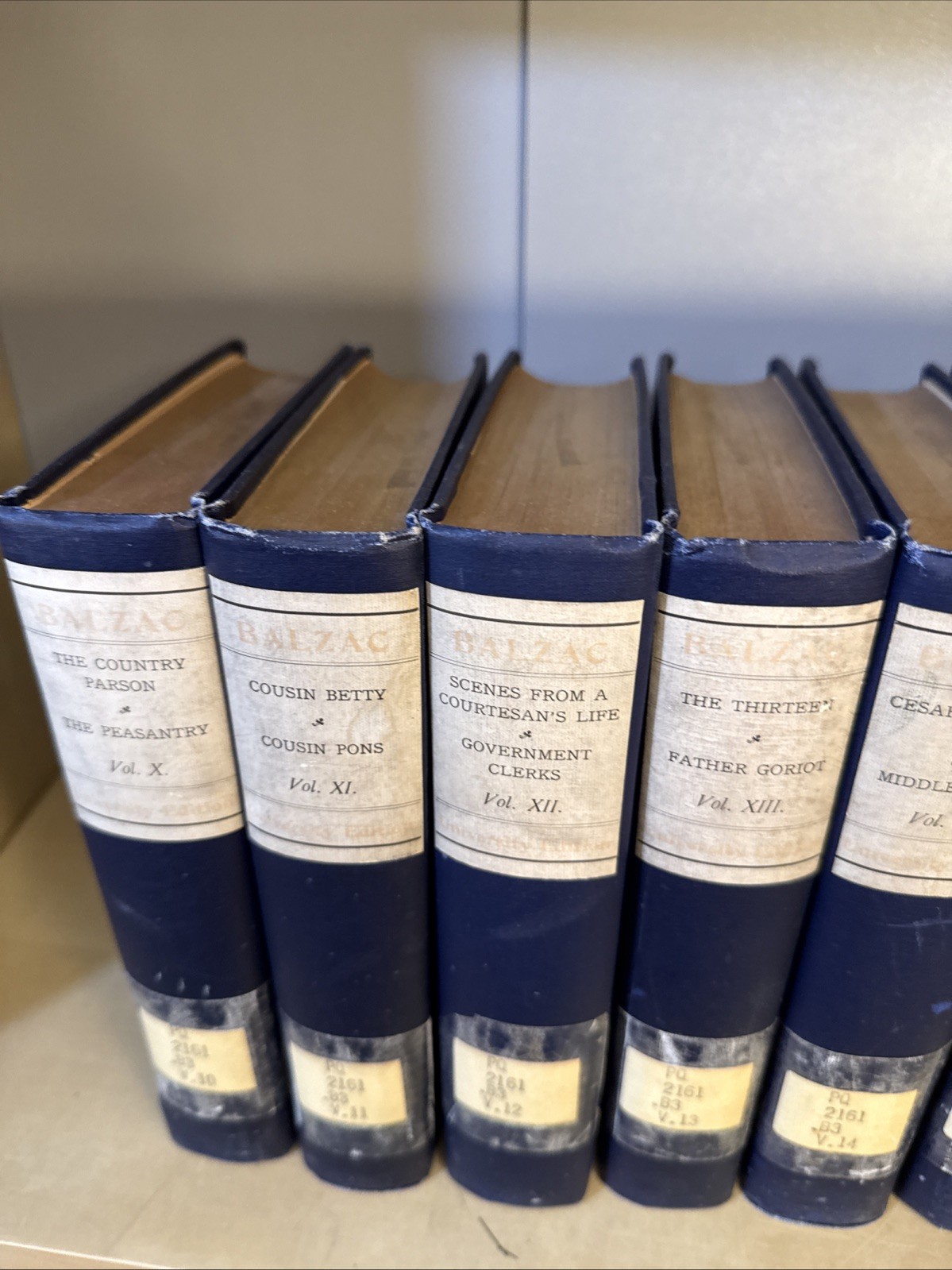 Works of Honoré de Balzac – Vols I-XVIII (1-18) 1901 Avil Publishing Co. Antique