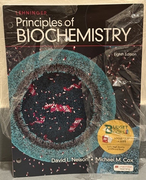 Loose-Leaf Version for Lehninger Principles of Biochemistry – LIKE NEW