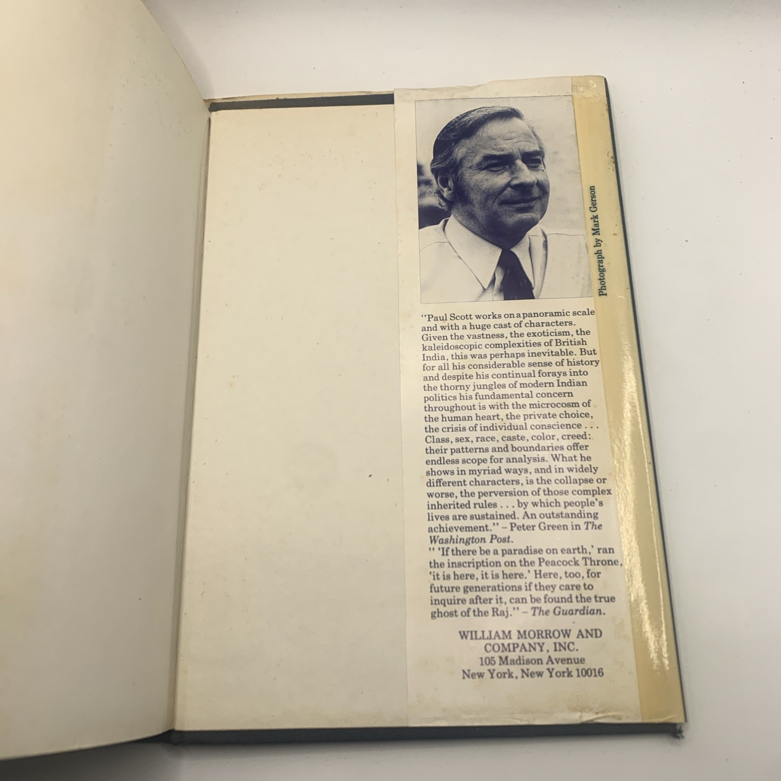 Paul Scott THE RAJ QUARTET First Edition Thus, 1st Printing 1976