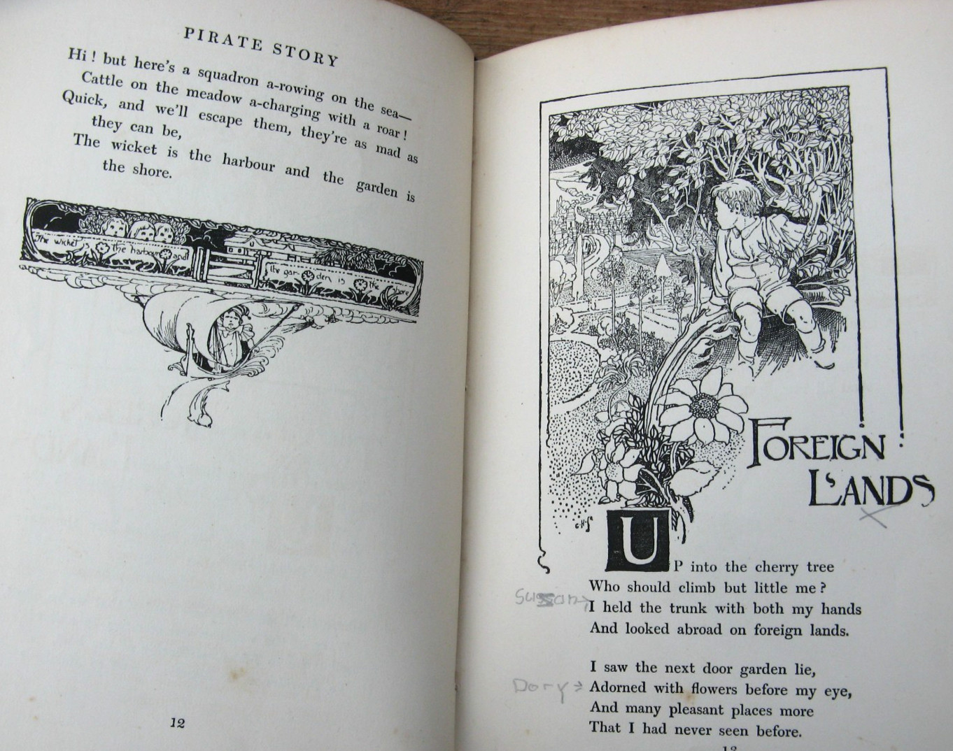 1899 A Child’s Garden Verse- Robert Louis Stevenson Charles Robinson 5th Edition