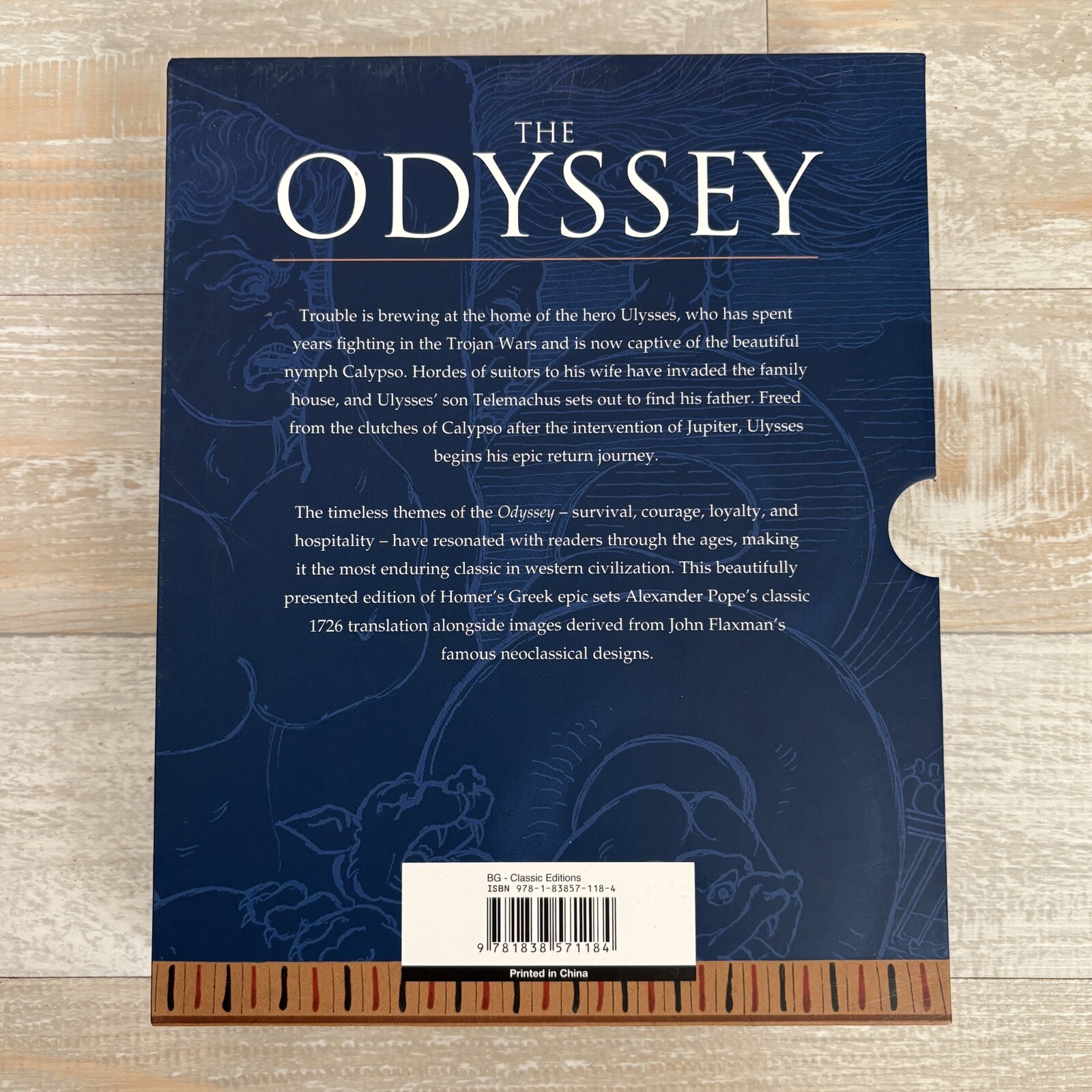 The Iliad & The Odyssey Homer Boxed Sleeve Hardcover Set 2019