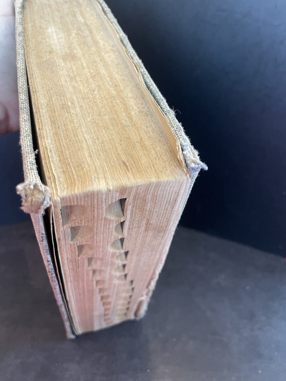 Thin Paper Webster’s Collegiate Dictionary Fifth Edition 1948