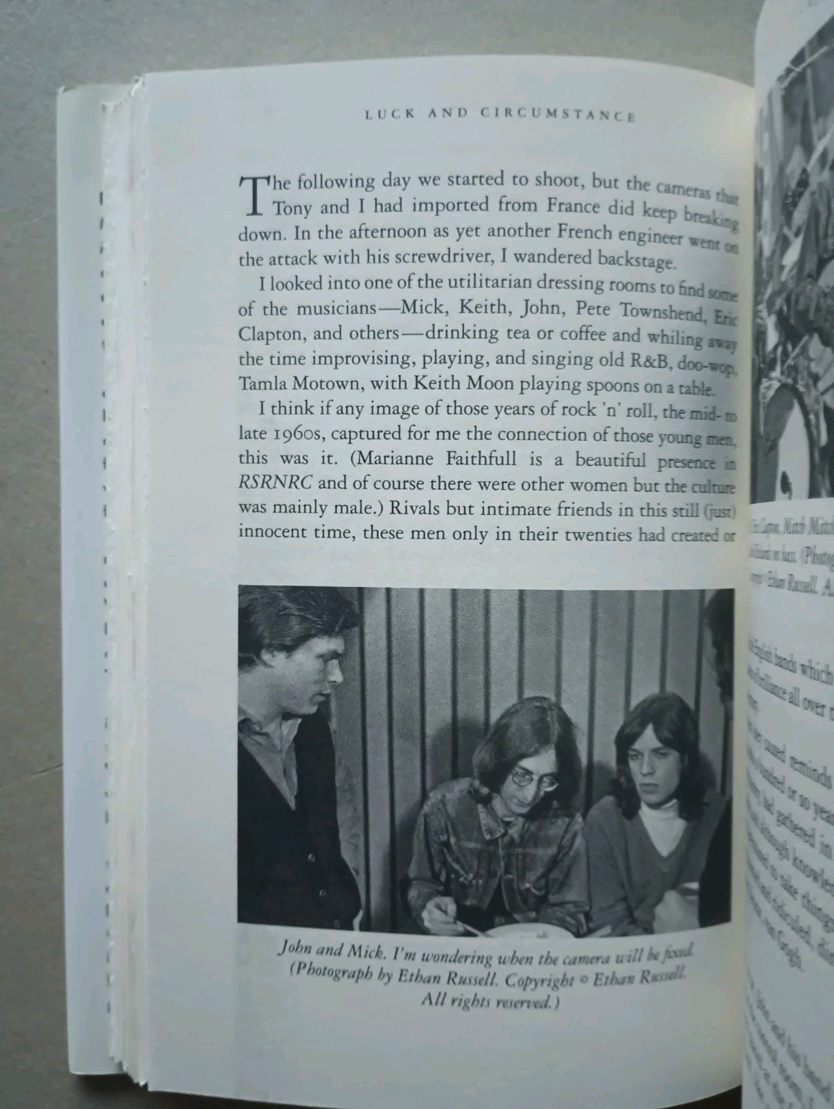 Luck and Circumstance (2011) SIGNED Michael Lindsay-Hogg First Edition HC DJ