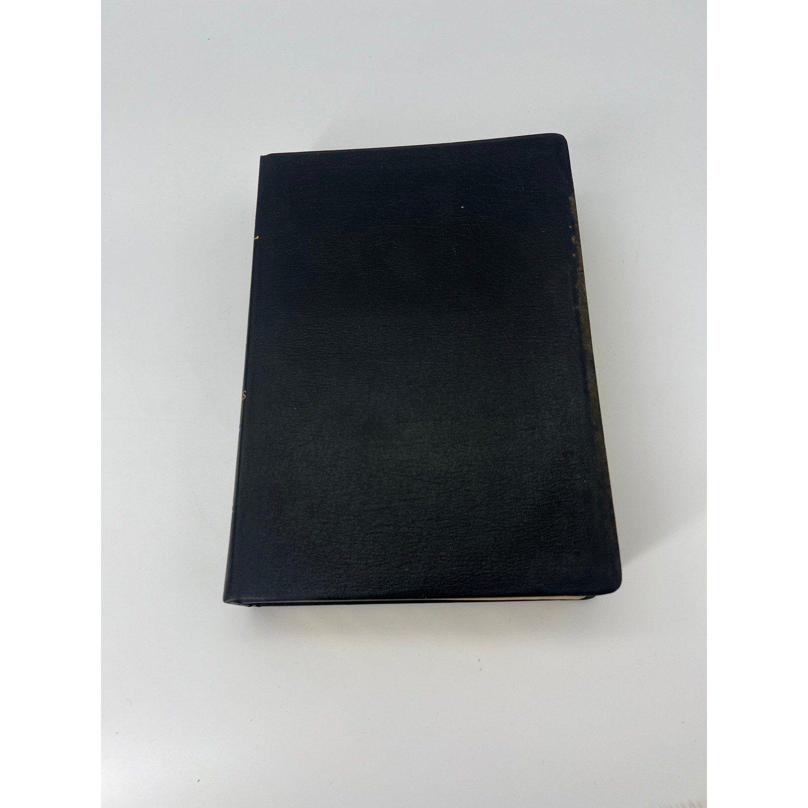 1962 Nave’s Topical Bible Southwestern Co Leather Bound Index Tabs Vintage Black