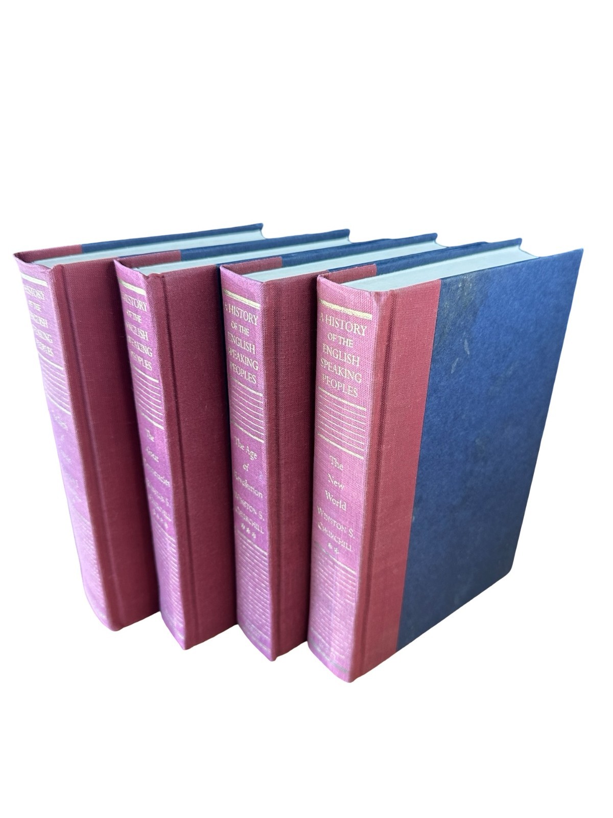 A History of the English-Speaking Peoples: WINSTON S. CHURCHILL FOUR BOOK SET
