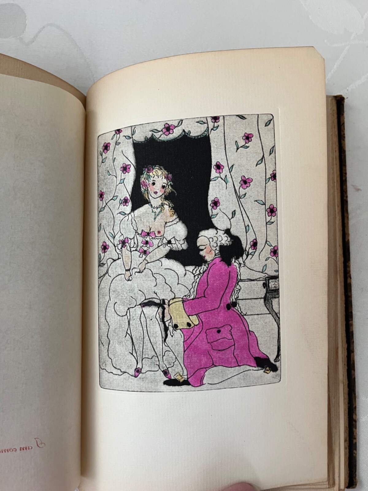 RARE Candide Part 1, 2 Voltaire Etchings by Clara Tice 1927 Limited edition DsVa