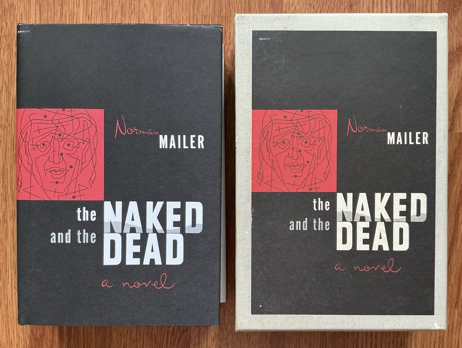 Naked and the Dead NORMAN MAILER 1st Edition FEL Facsimile Book HCDJ slipcase
