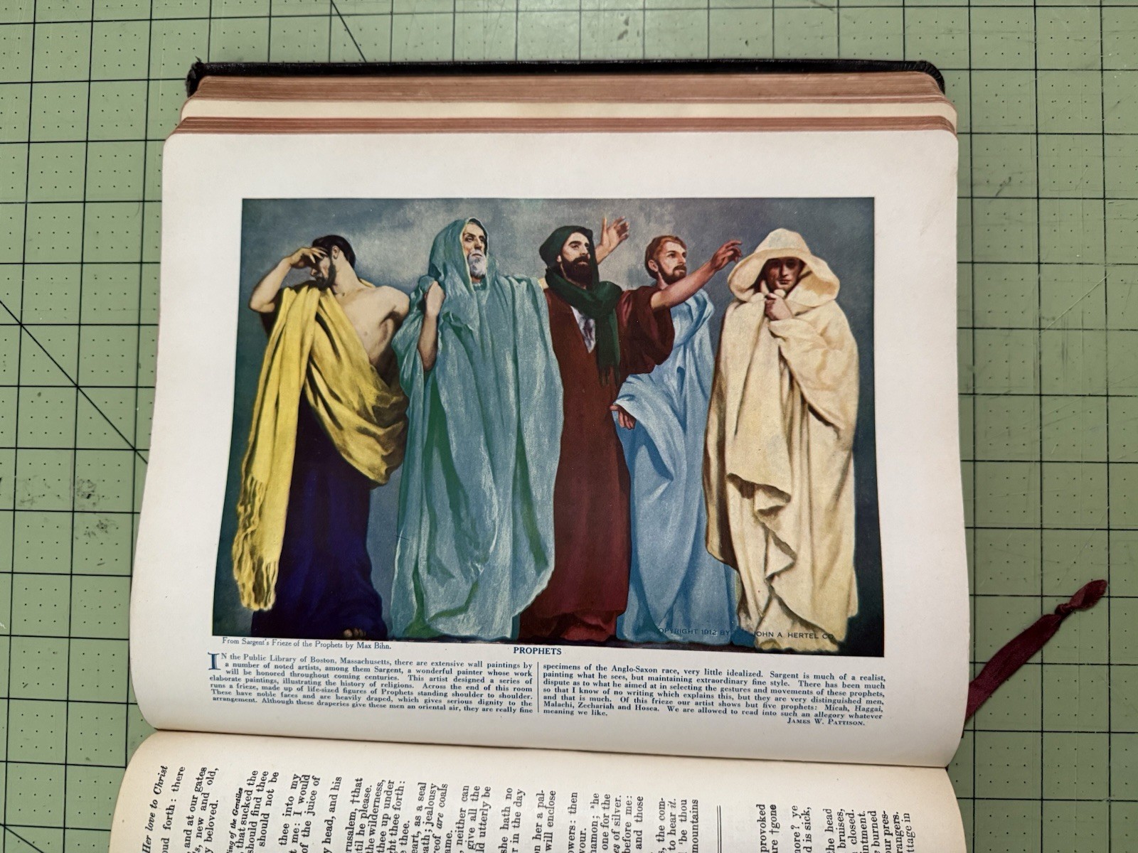 New Standard Reference Bible – Blue Ribbon Large Bonded Leather, 1949 KJV