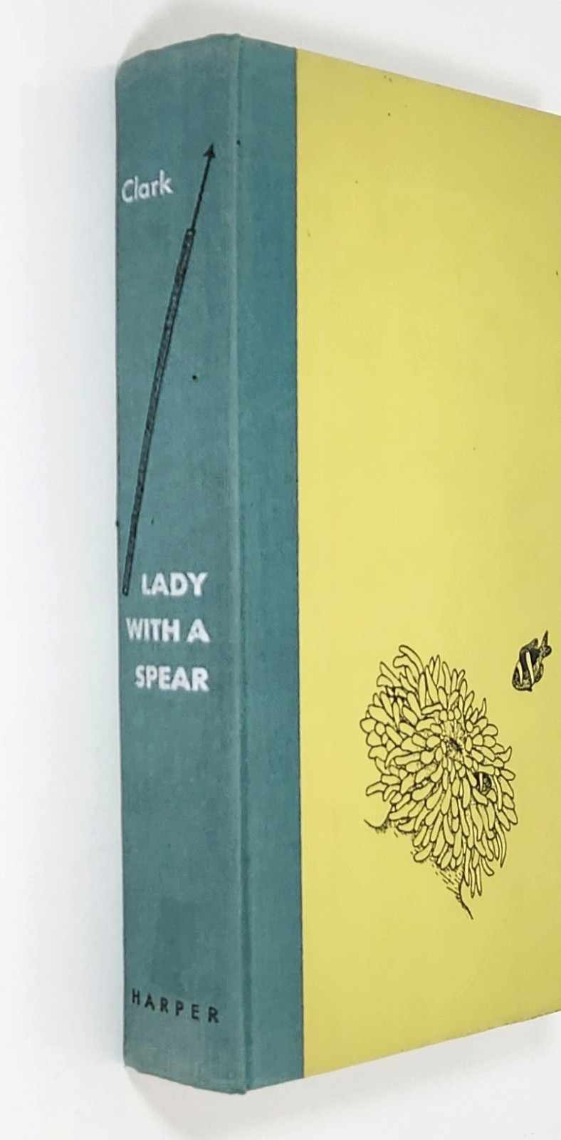 Lady With A Spear by Eugenie Clark (1st Ed. 1953 HC) Shark Lady Memoir-Science
