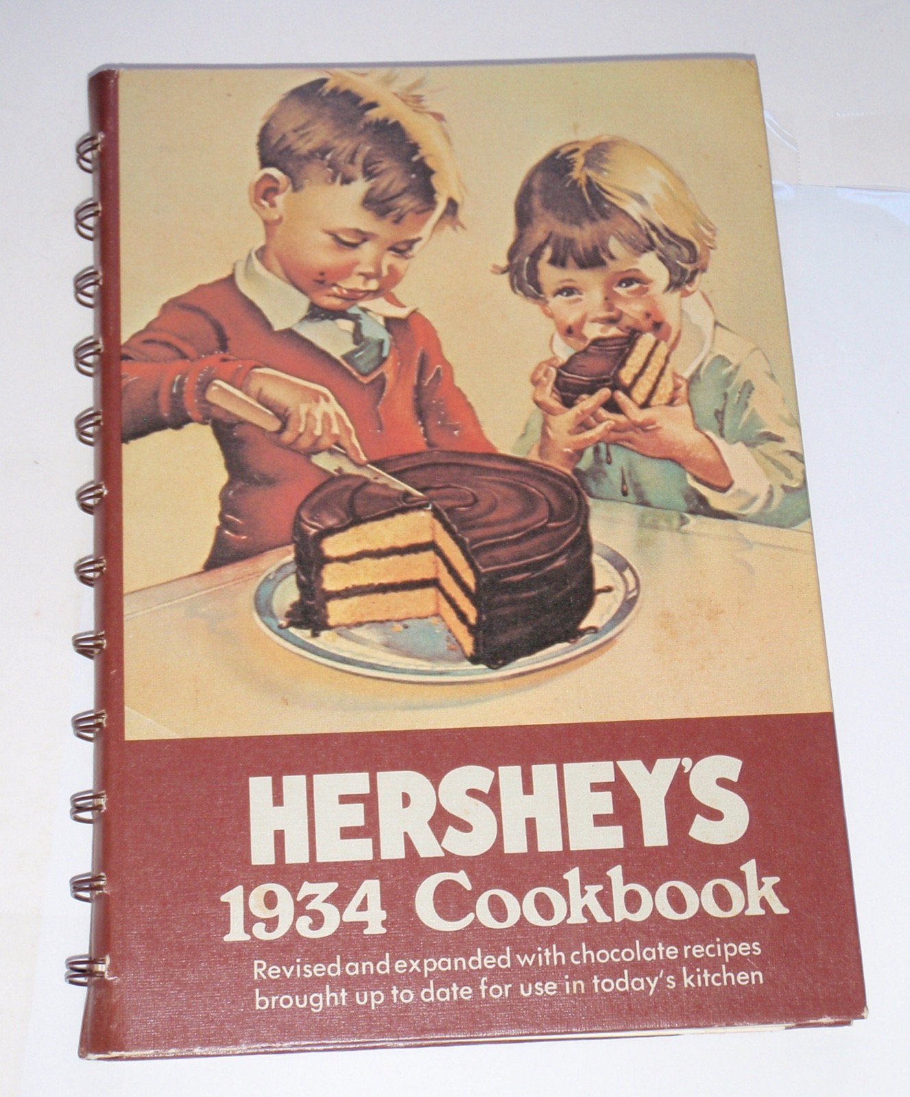 Hershey’s 1934 Cookbook Revised and Expanded 1971 Hershey Foods Corp. HC Spiral