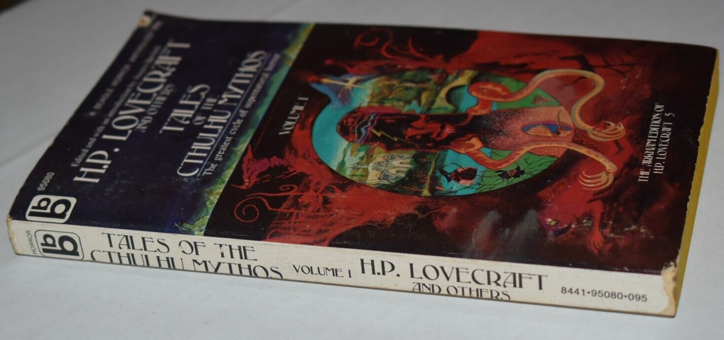 H.P. LOVECRAFT – Tales of the Cthulhu Mythos vol.1 – 1971 Beagle Paperback