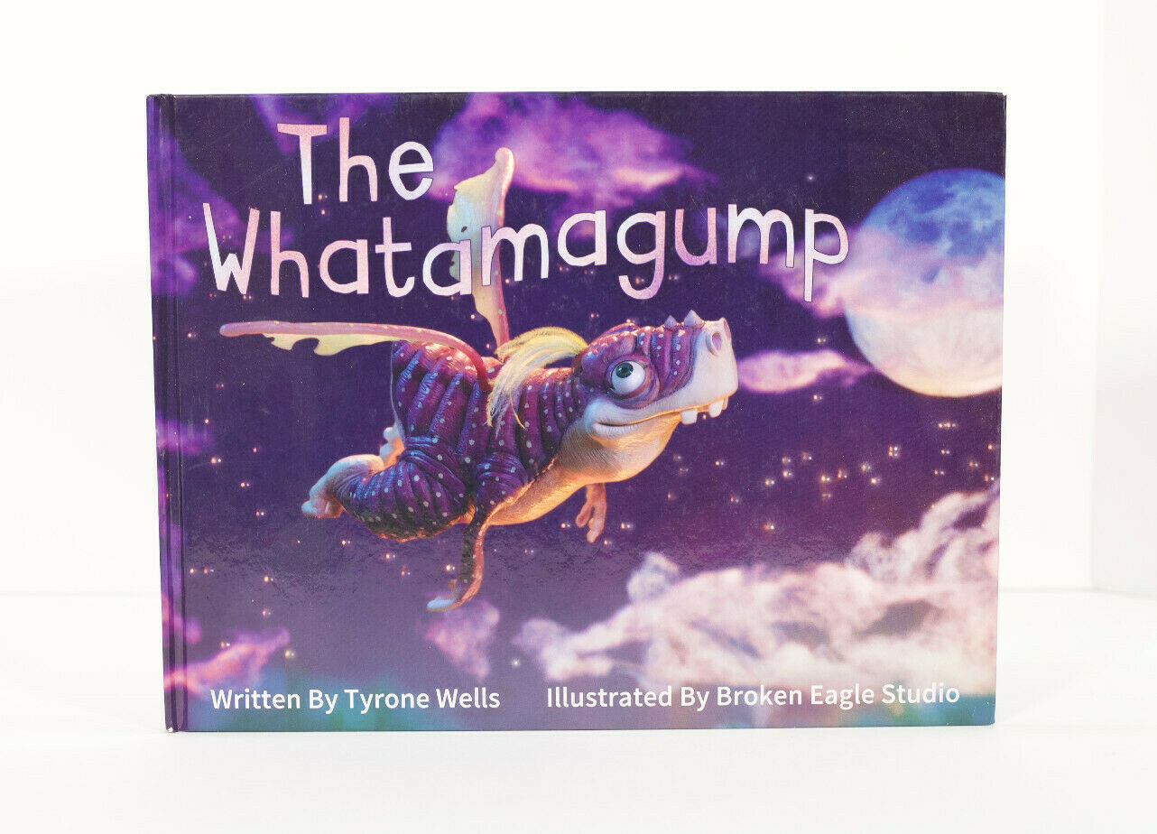 The Whatamagump Book Rare Signed by all creators, Broken Eagle Studio