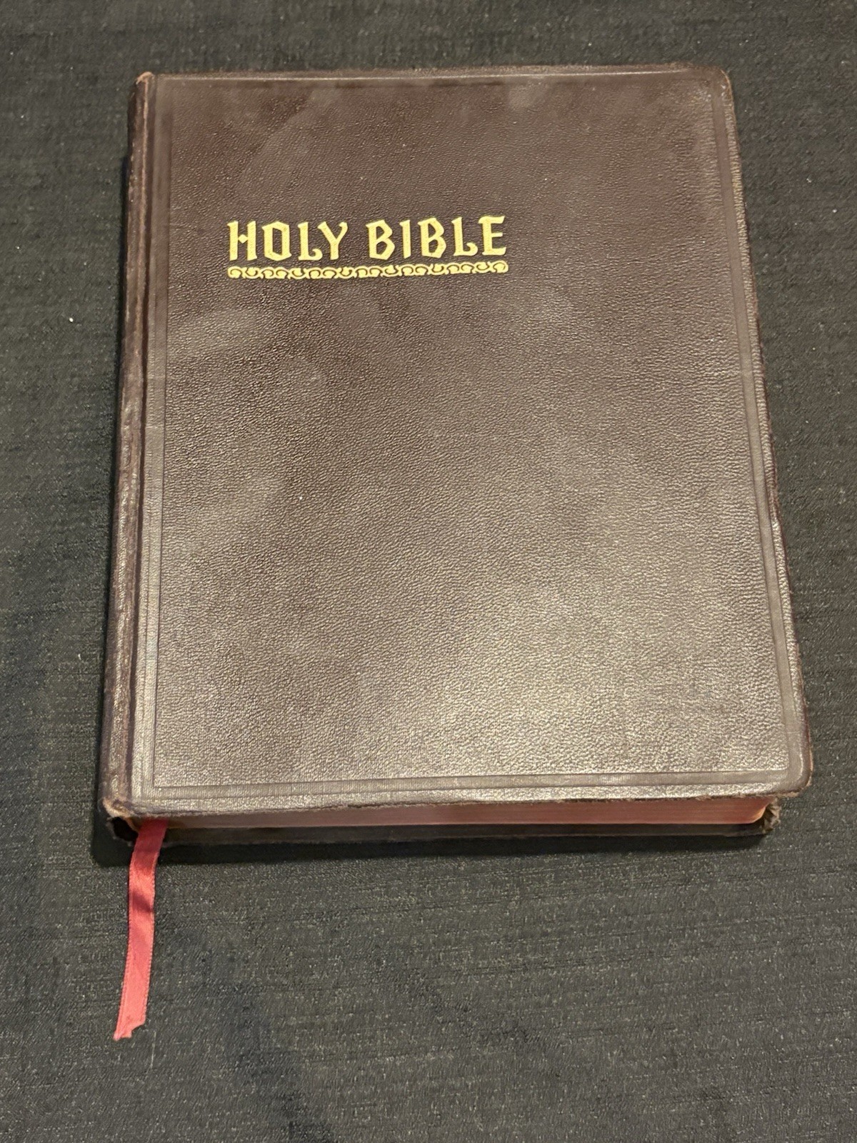 Holy Bible New Standard Reference Blue Ribbon Edition 1951 John A. Hertel Co.