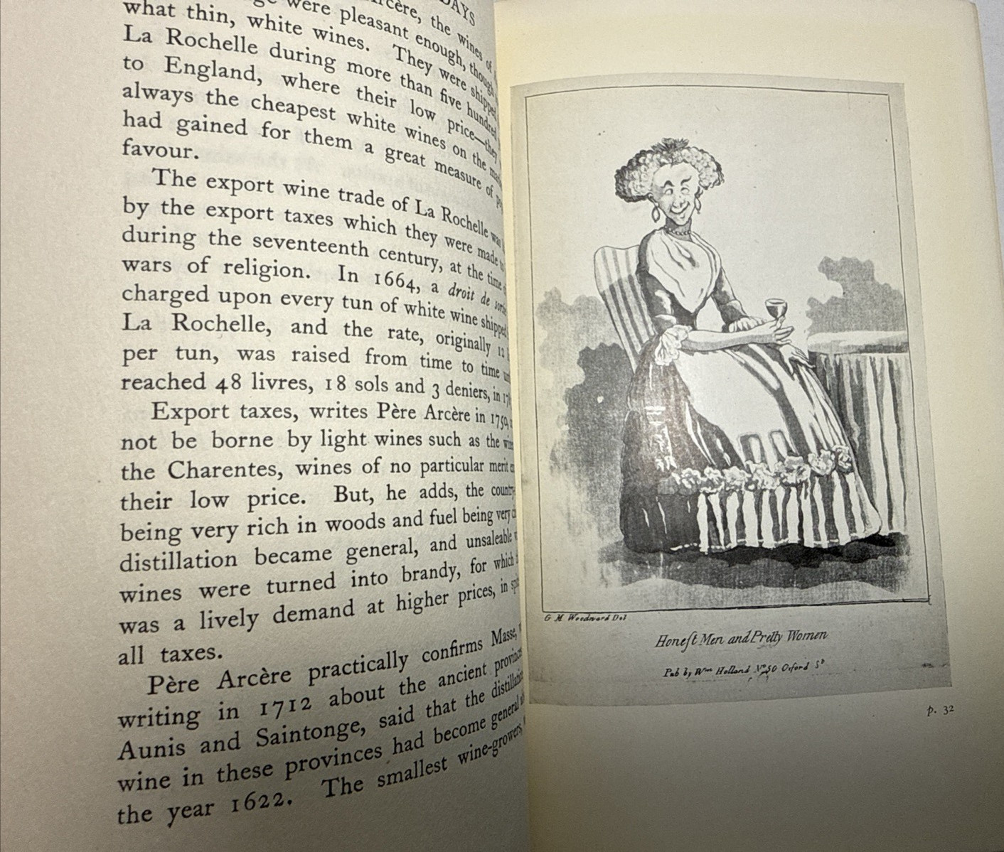 Bottlescrew Days Andre Simon Wine England 18th Century 1926 1st ED Antique Book