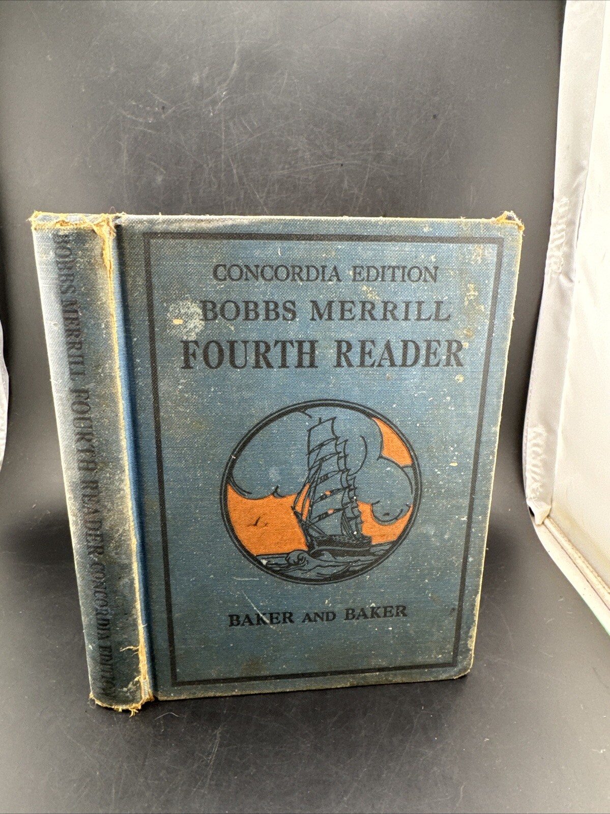 1924 „Bobbs-Merrill First Reader“-Baker & Baker, The Bobbs-Merrill Co. HC ACC #4