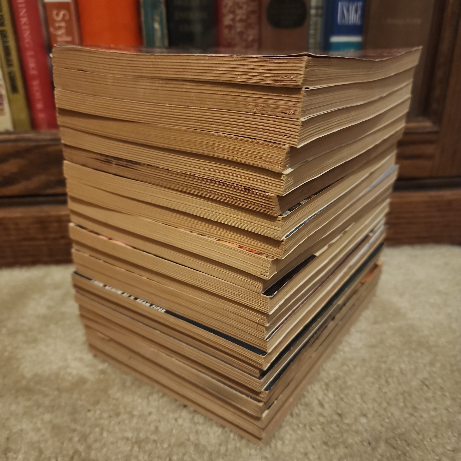 Lot of 22 1950s Astounding Science Fiction Pulp Magazines 1949-1958