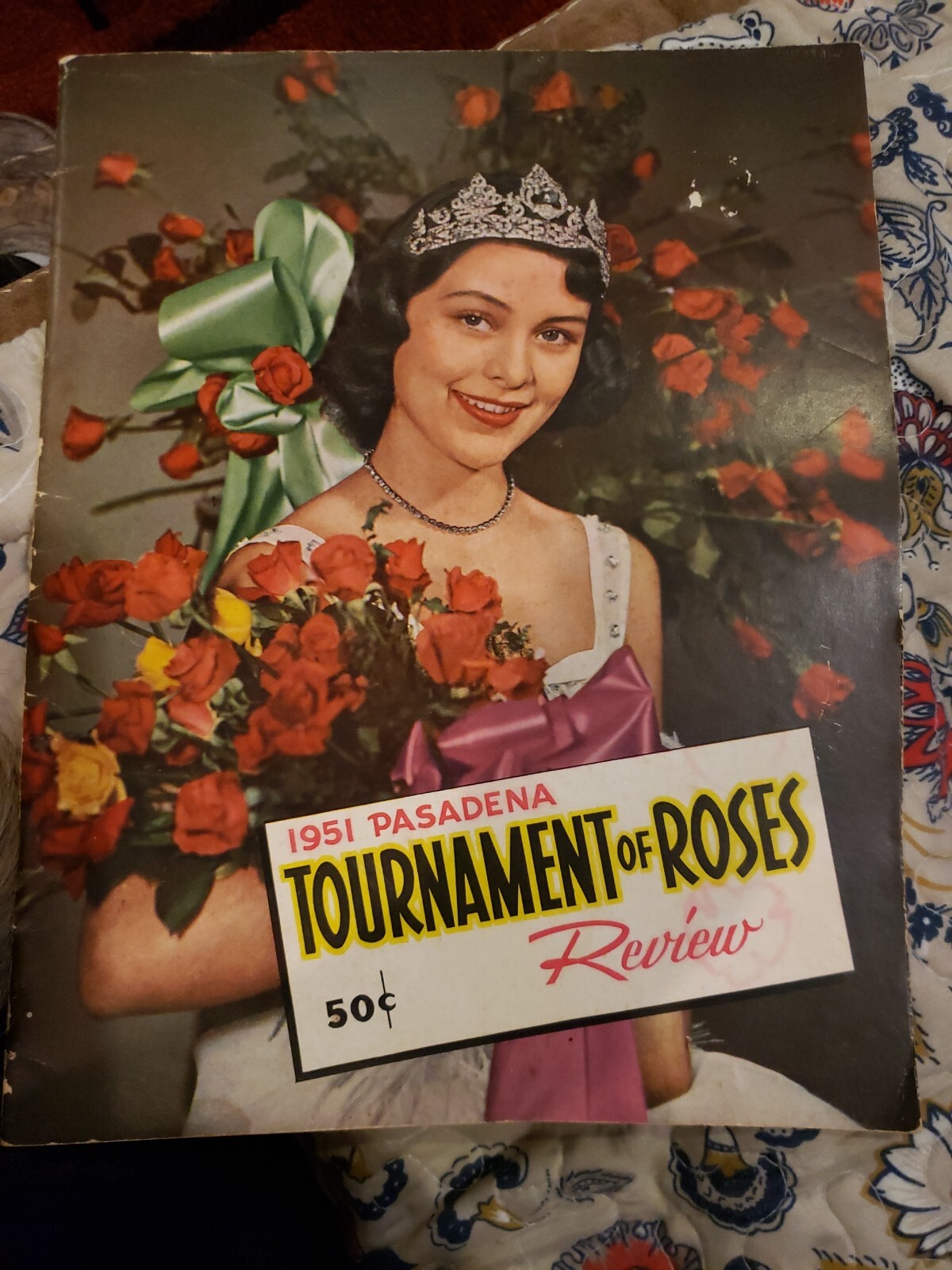 1951 Pasadena Tournament Of Roses Parade Program,California,Advertising