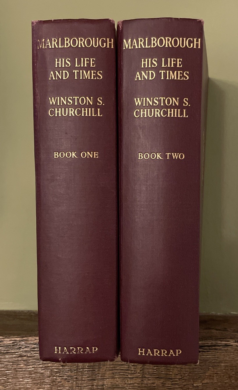 Marlborough: His Life and Times Books One And Two Set Winston S. Churchill 1949