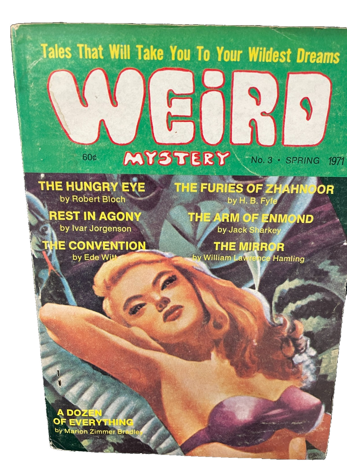Weird Mystery – # 3 – 1971 – Robert Bloch The Hungry Eye- Horror Mystery