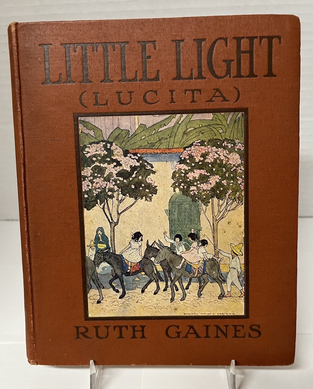 Little Light (LUCITA) Ruth Gaines 1913 Rand McNally HC Antique Children’s Book