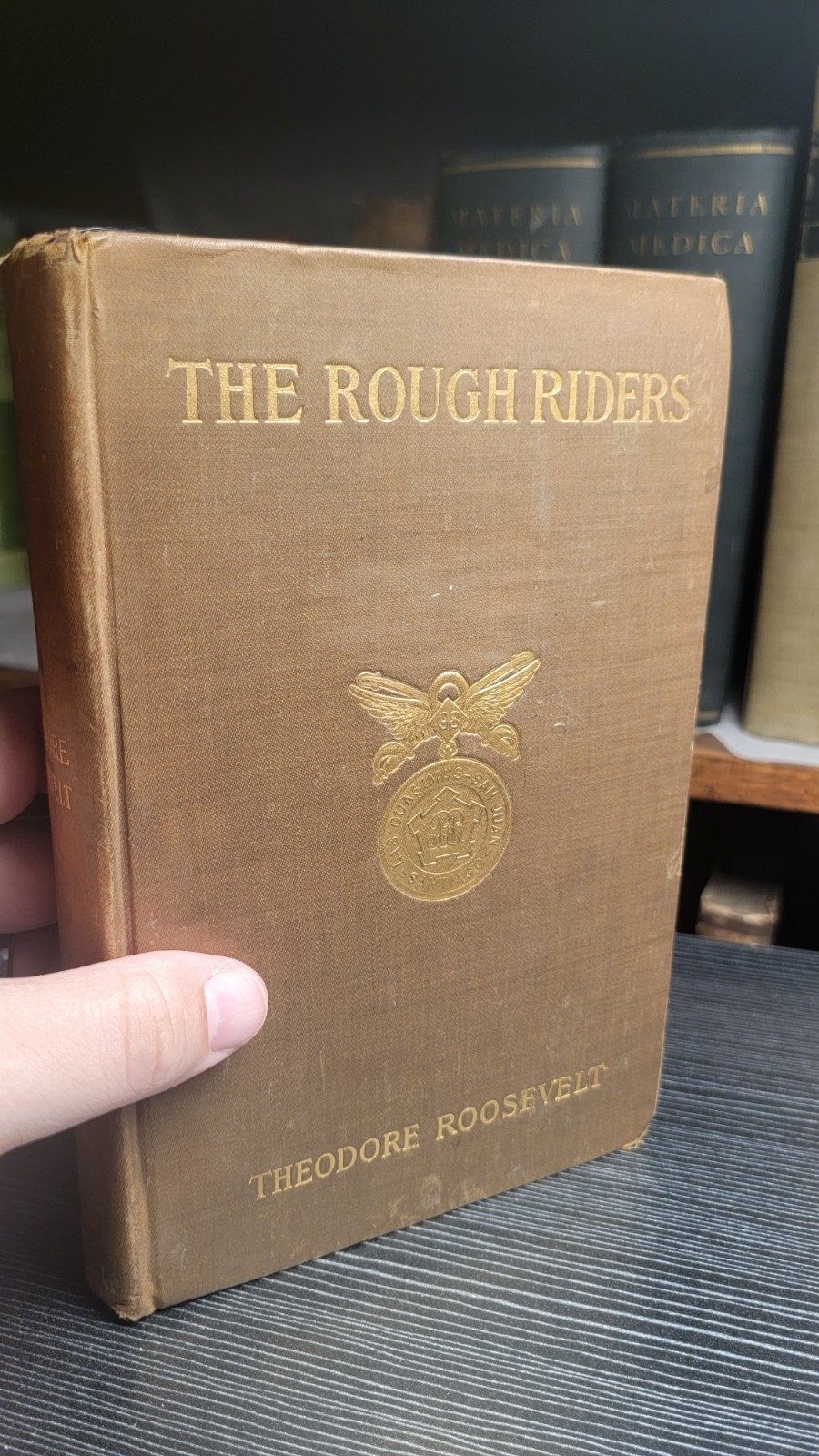 Theodore Roosevelt The Rough Riders Hardcover 1899 Scribner’s Illustrated