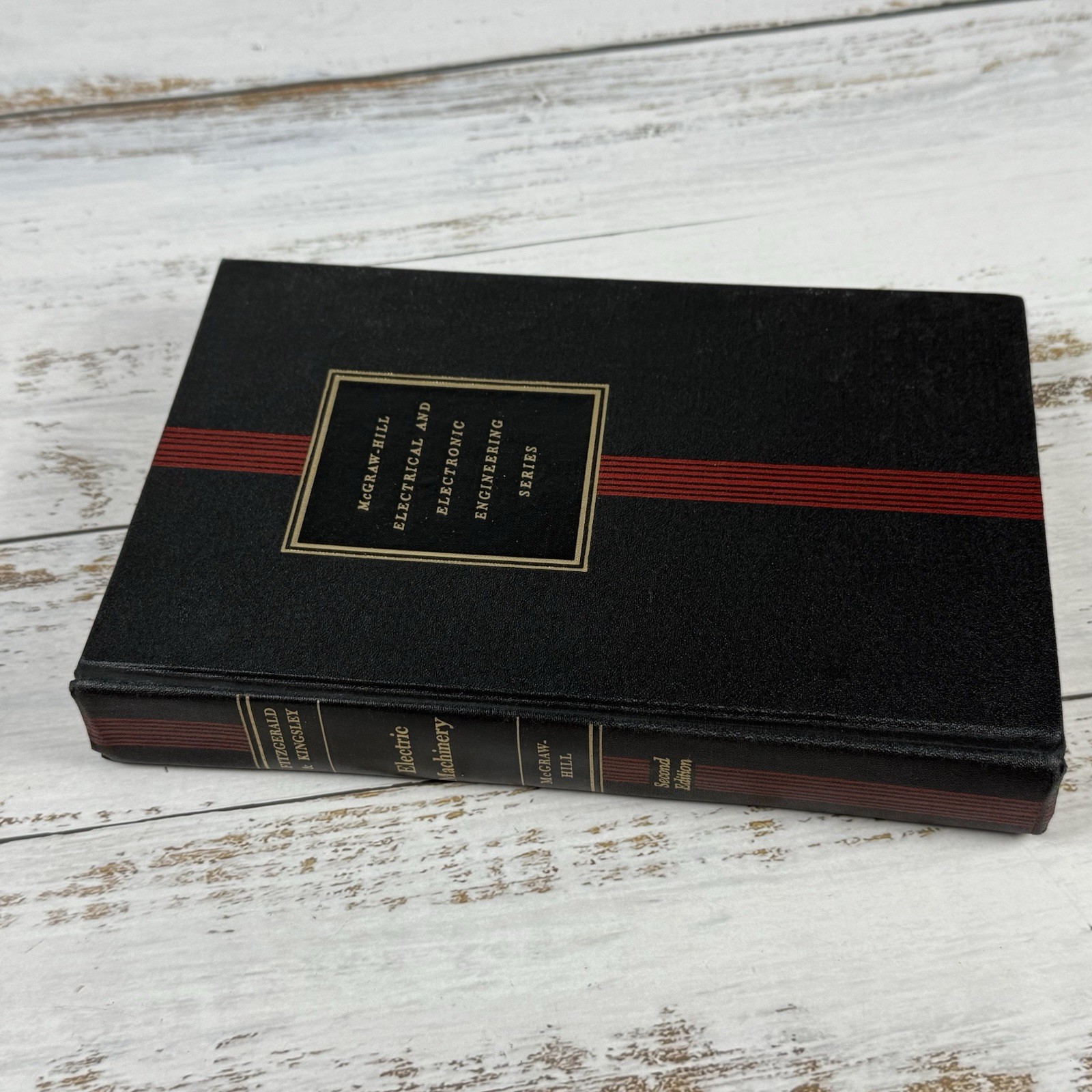1961 McGraw-Hill Electrical and Electronic Engineering Series Circuits HB Book