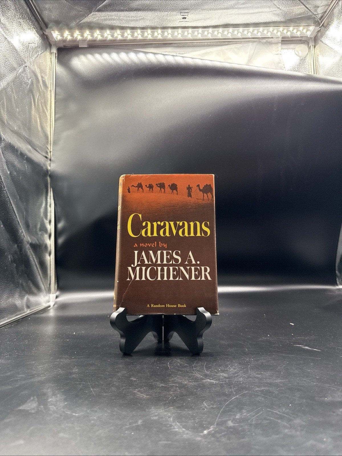 CARAVANS a Novel by James A. Michener 1963 HC/DJ Hardcover Dust Jacket