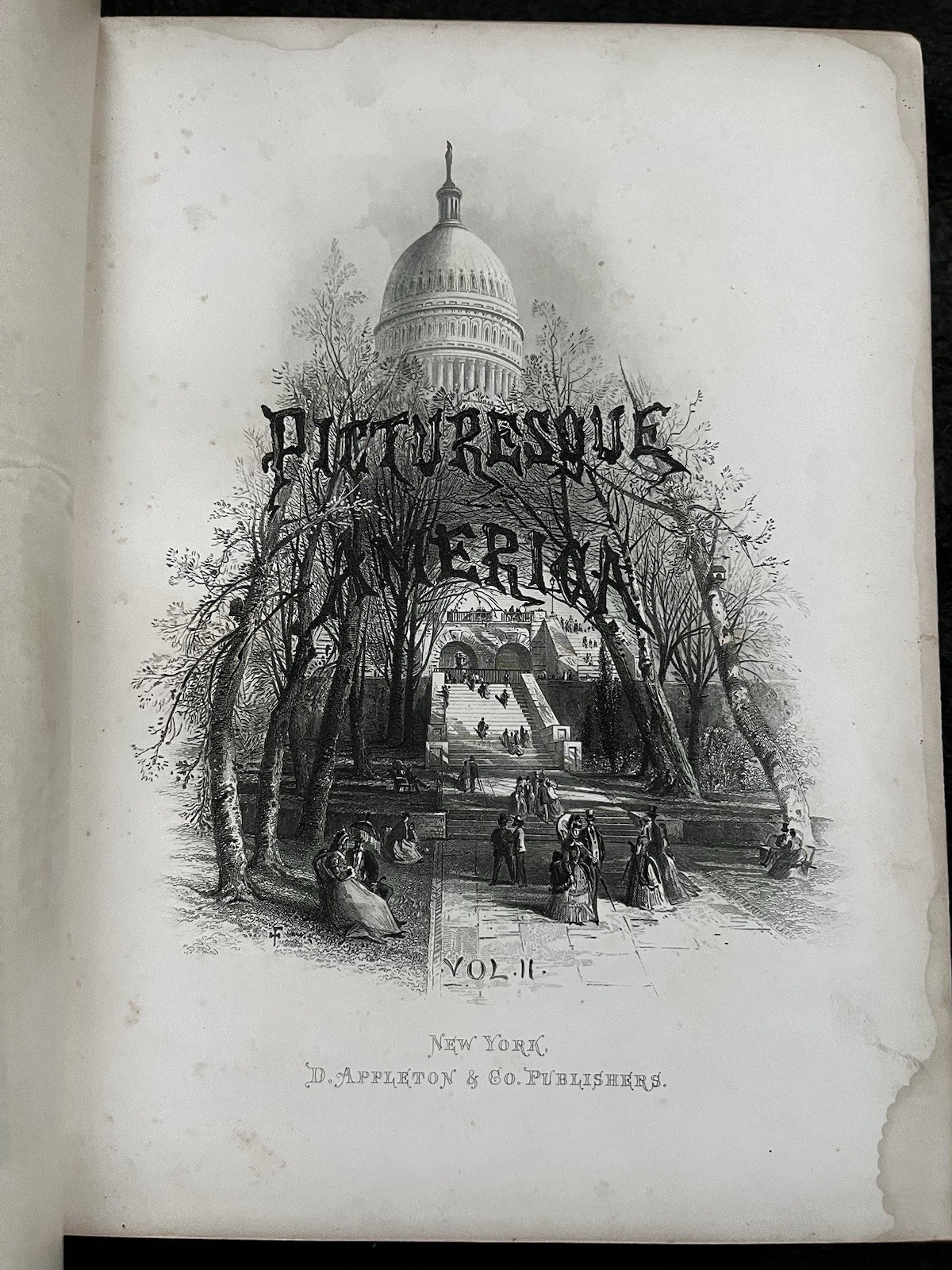 Picturesque America Vol 1 & 2, Bryant, 1872 1874