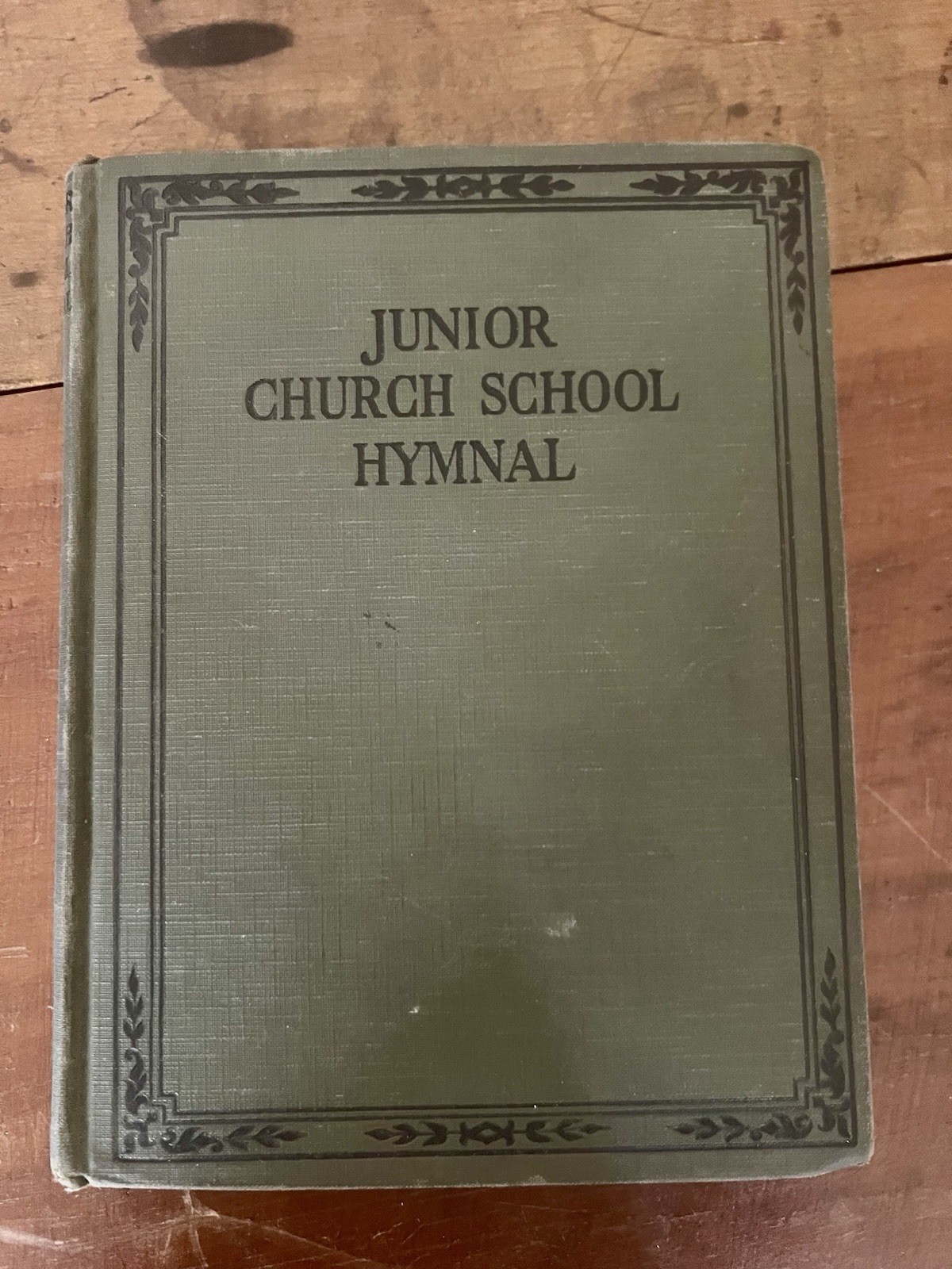 Vintage 1927 Junior Church School Hymnal Pupils Edition Presbyterian Hardcover
