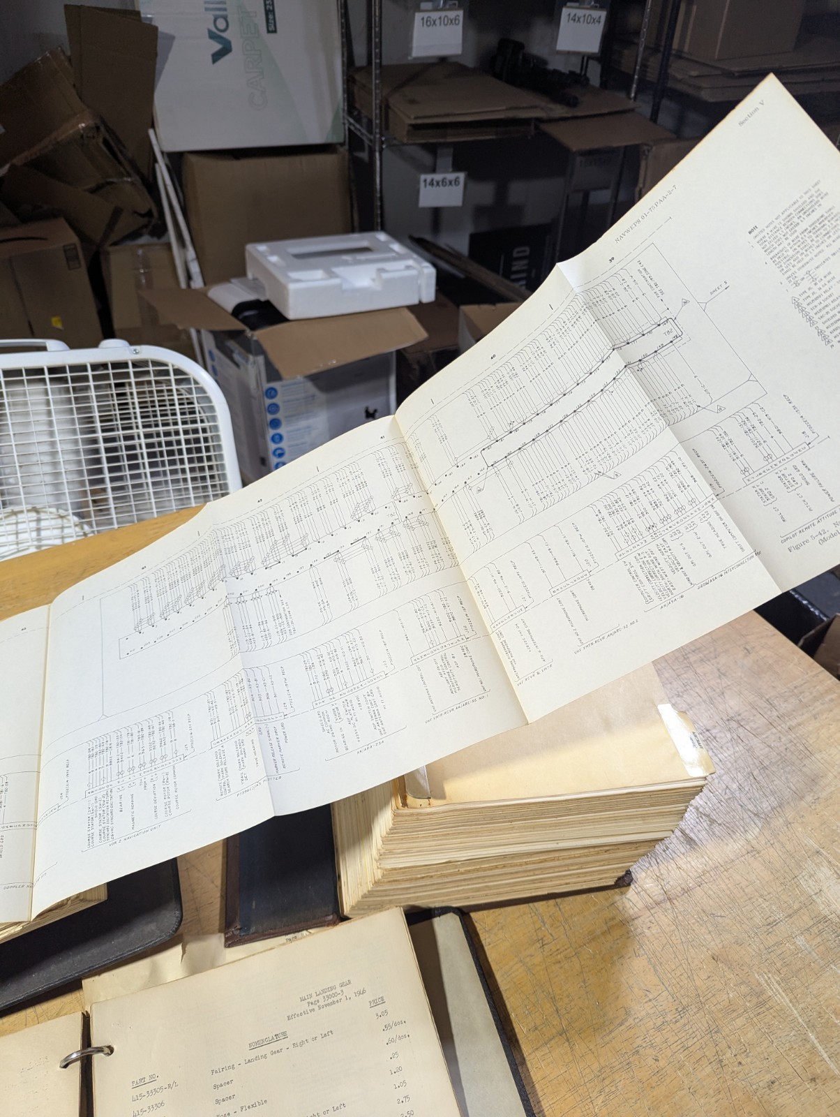 POOR CONDITION Boeing 707 Intercontinental & NAVAIR 01-755PAA-2-7 Parts Catalog