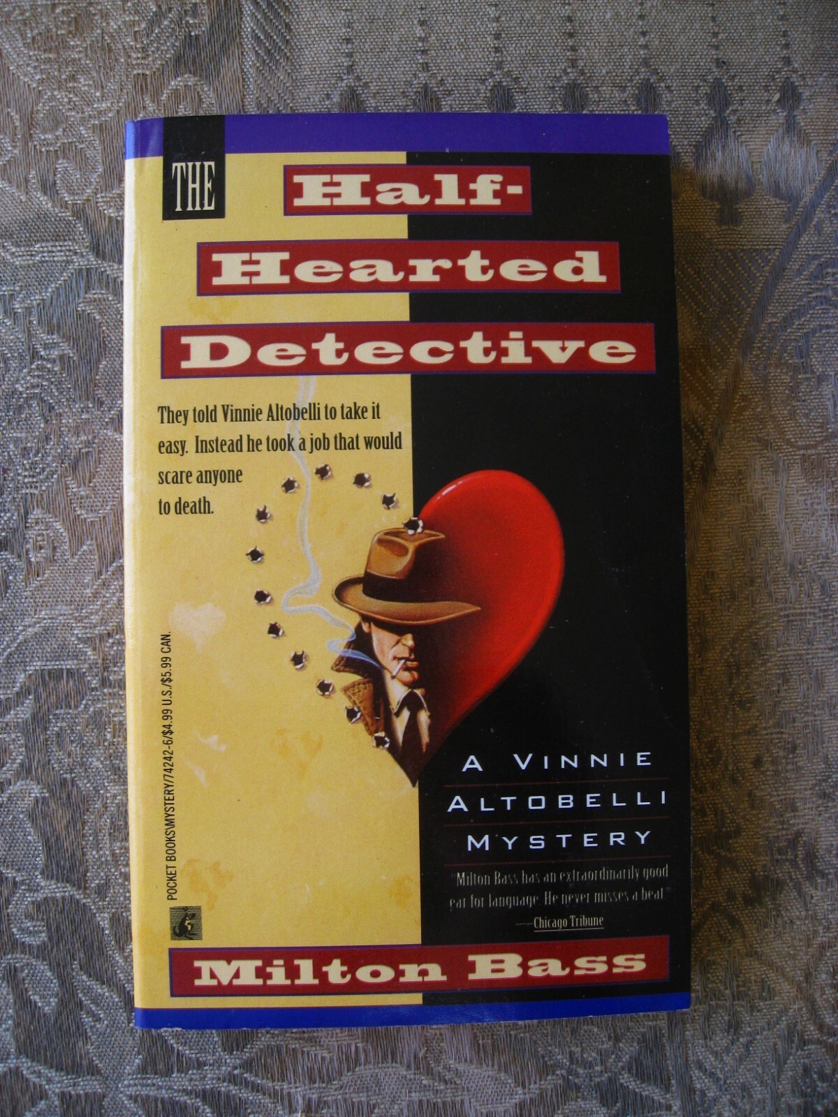 Milton R. Bass – The Half-Hearted Detective – 1993 – paperback